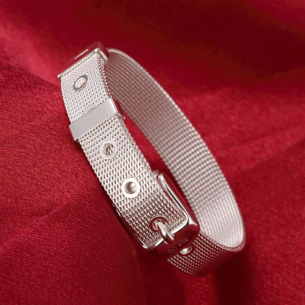 Wedding Job - Pulsera de plata de ley 925