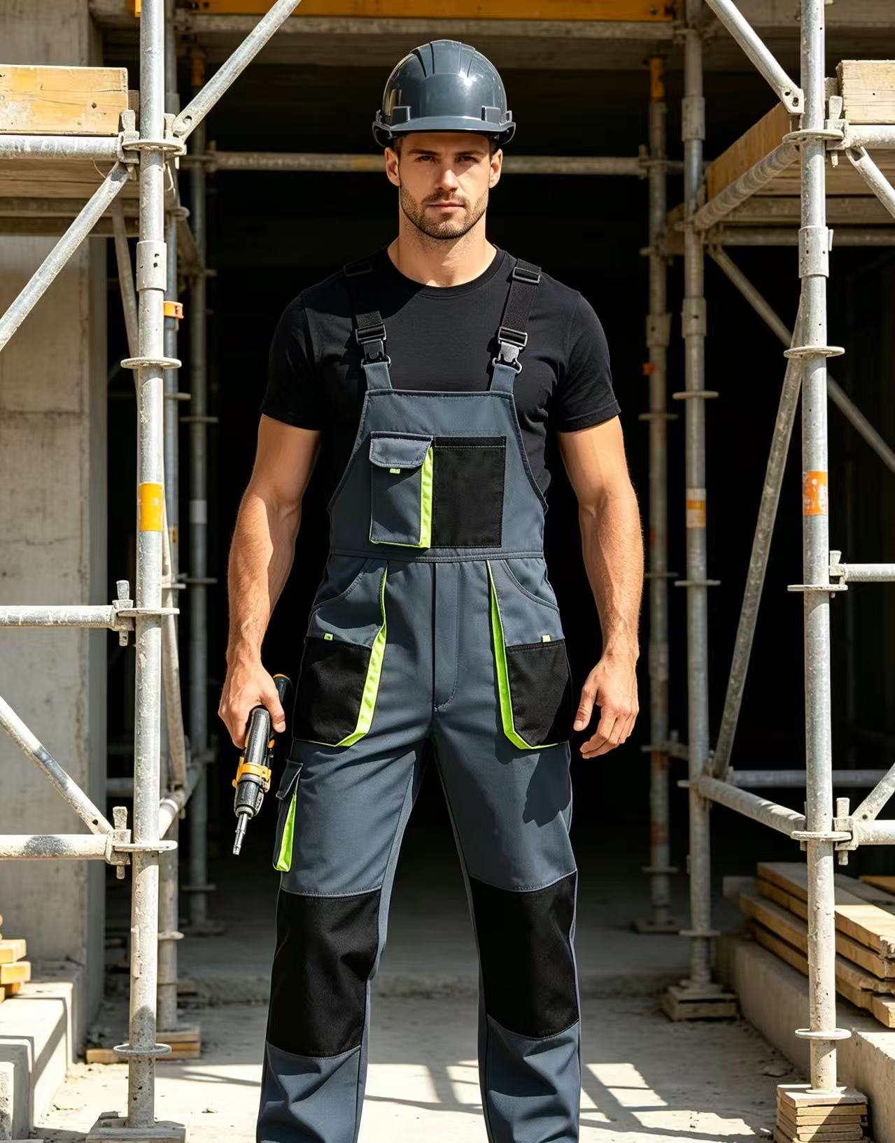 Wedding Job - Overoles de Trabajo para Hombre con