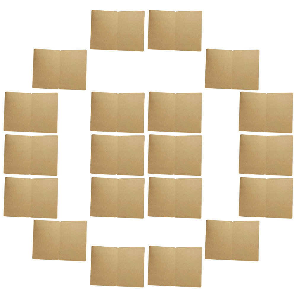 Papercraft Supply Invitation - 20 Tarjetas de Notas Rústicas en