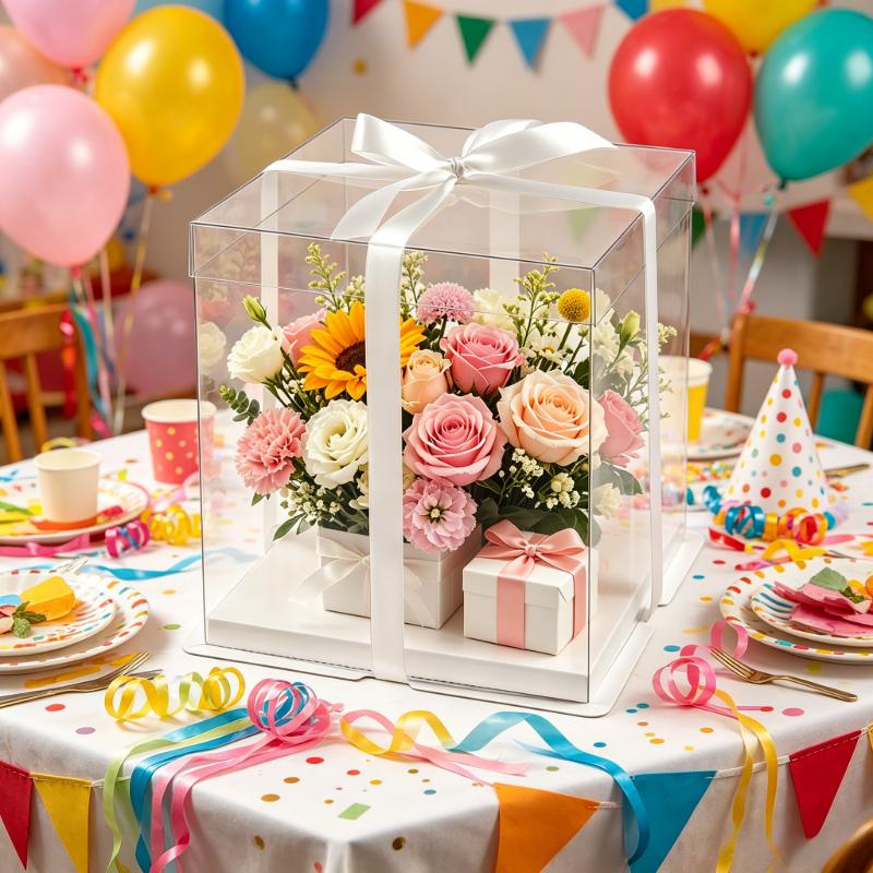 Cajas Transparentes para Paste - Wedding Supply.Box reseña y precio