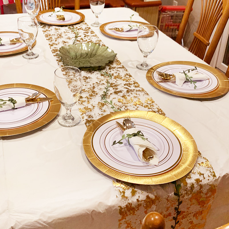 Camino de mesa de boda de 273/ - Table Runner Sequin reseña y precio