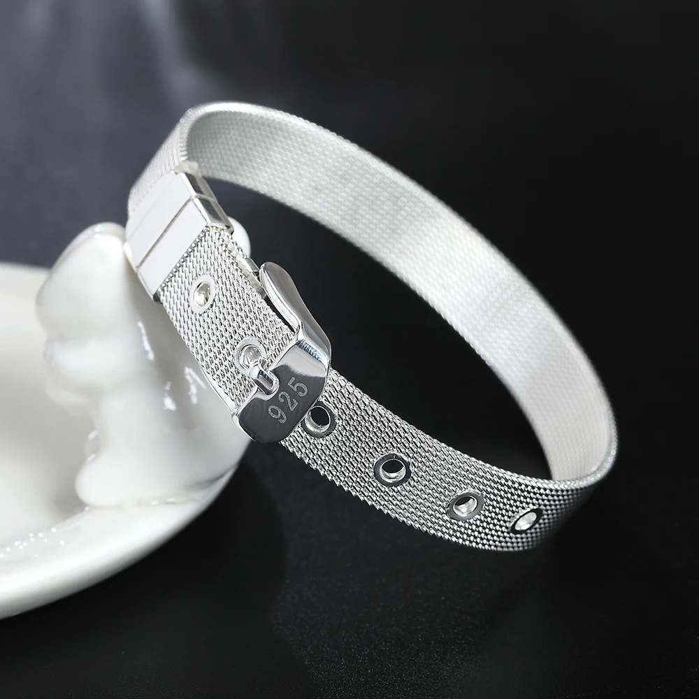 Pulsera de plata de ley 925 pa - Wedding Job reseña y precio