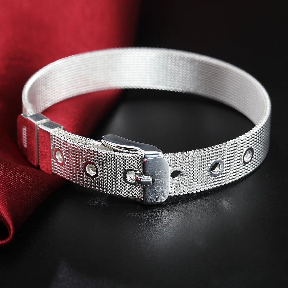 Pulsera de plata de ley 925 pa - Wedding Job reseña y precio