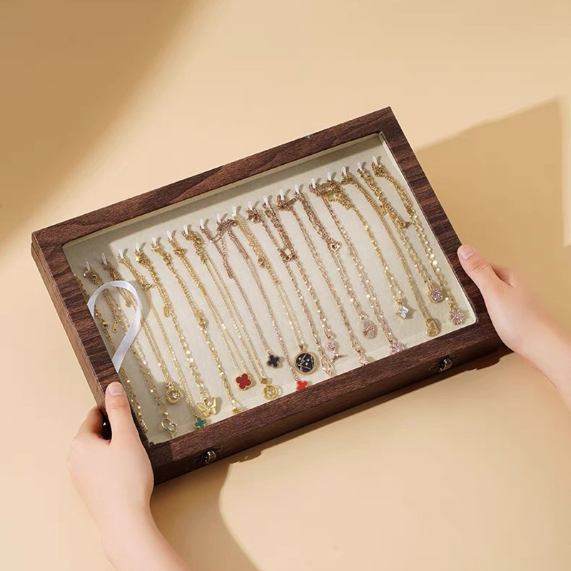 Caja de joyería de madera para - Wedding Supply.Box reseña y precio