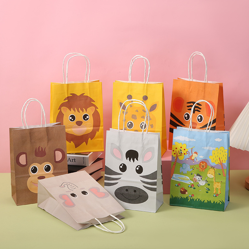 7 Uds. Bolsa de regalo de anim - Wedding Zoo reseña y precio