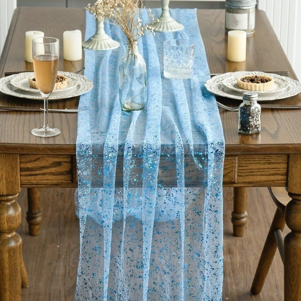 Mantel de Mesa con Lentejuelas - Table Runner Sequin reseña y precio