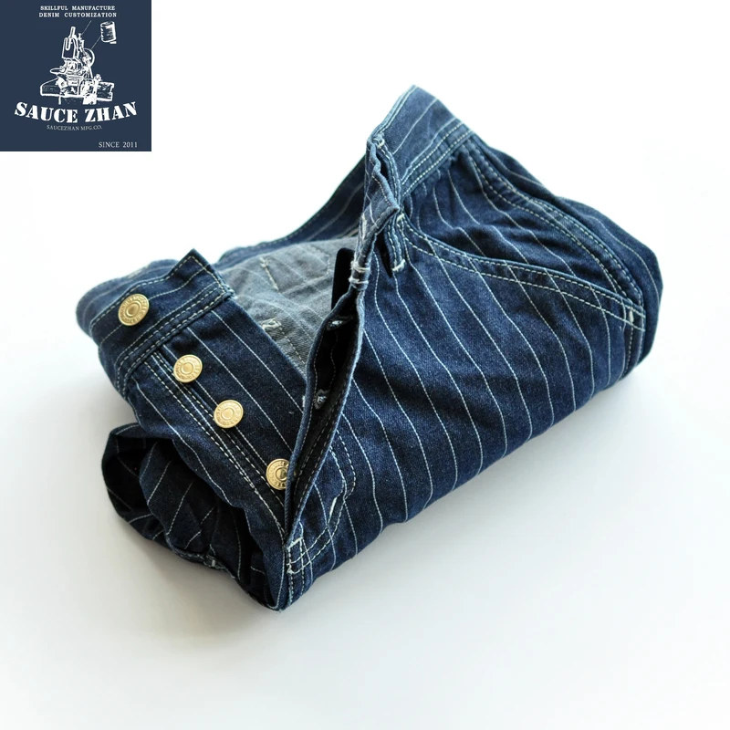 Saucezhan Jeans a Rayas para H - Wedding Job reseña y precio