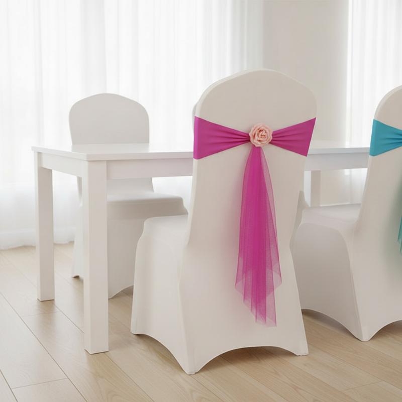 1 Pieza de Lazos para Sillas d - Chair Sash Organza reseña y precio