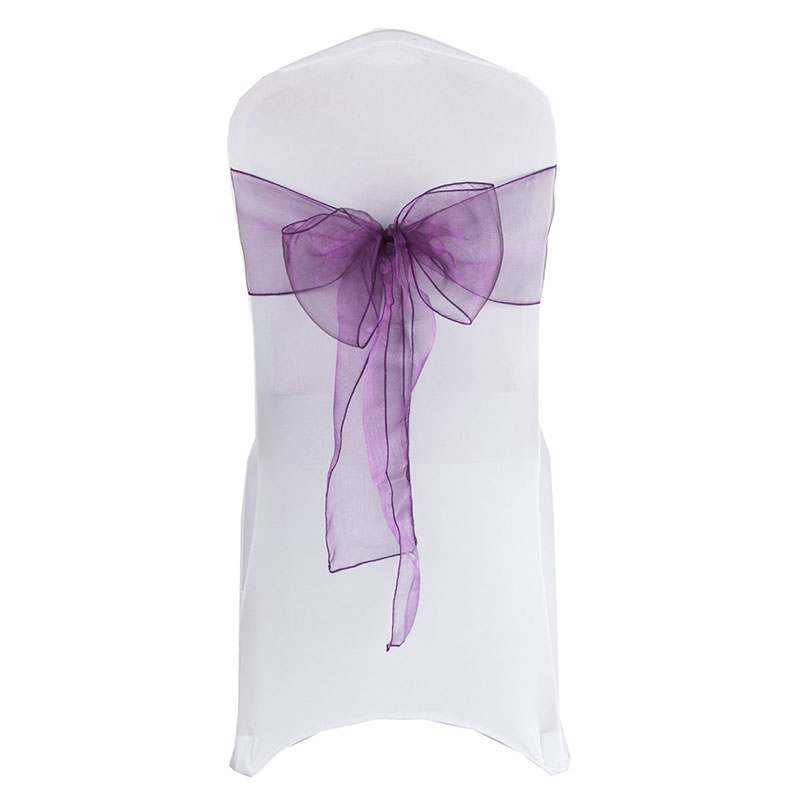 Decoración de boda, fajas de s - Chair Sash Organza reseña y precio