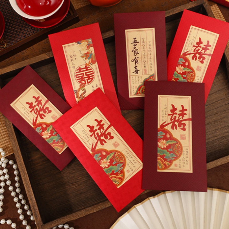 2/4 sobres rojos chinos para b - Wedding Envelopes reseña y precio