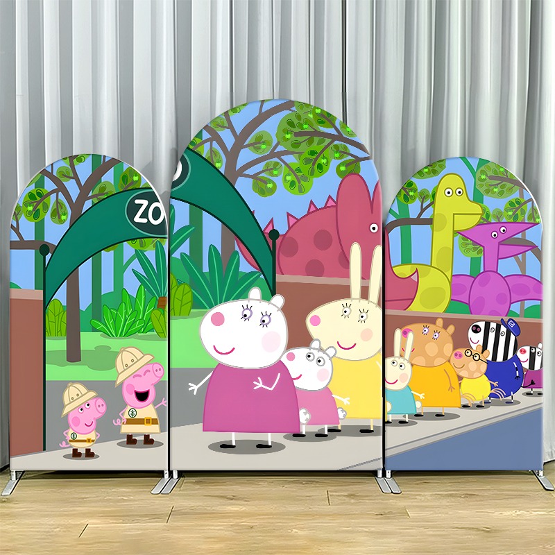 Fondo de Arco Plano 2D de Una  - Wedding Zoo reseña y precio