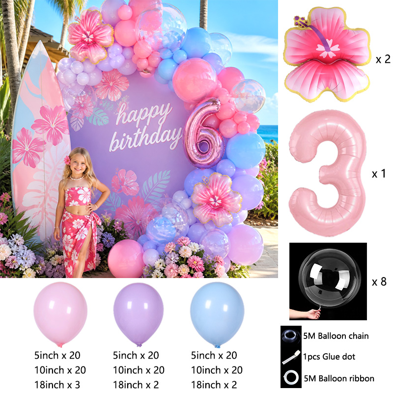 Kit de Arco de Globos Tropical - Wedding Day Supply Kit reseña y precio
