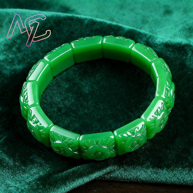 Pulsera de flor de Jade Real,  - Wedding Yes reseña y precio