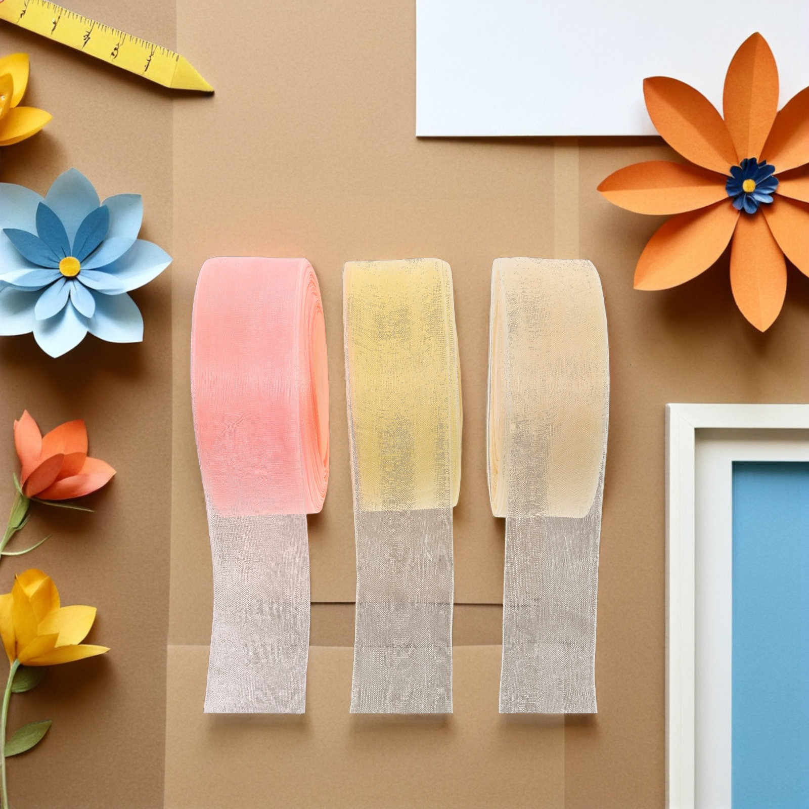 3 Rollos de Cinta de Organza T - Chair Sash Organza reseña y precio