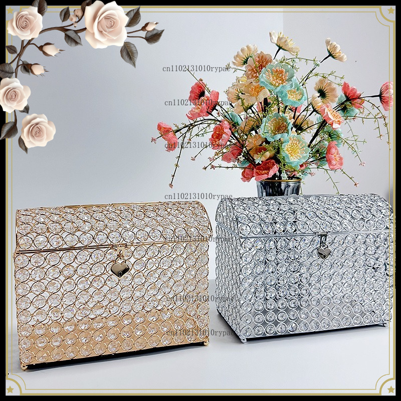 Caja de joyería de cristal, hu - Wedding Supply.Box reseña y precio