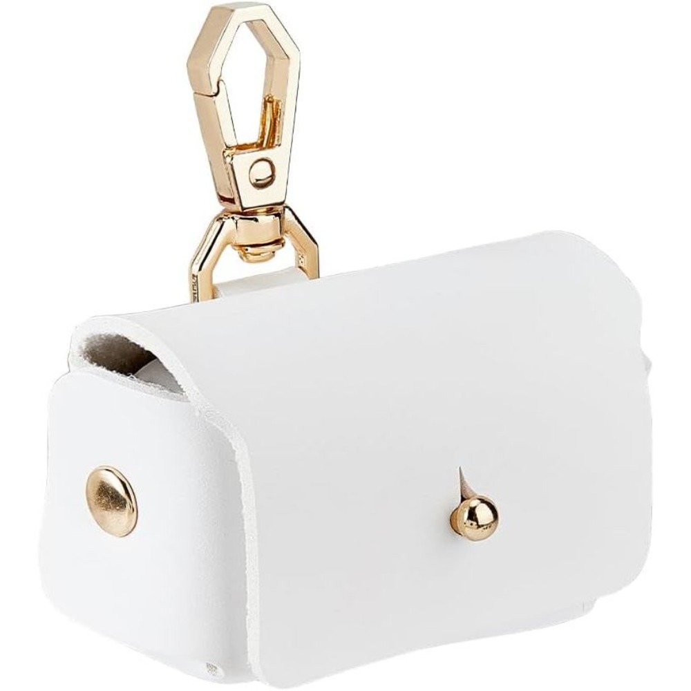 Caja de Almohada de Cuero Blan - Wedding Supply.Box reseña y precio