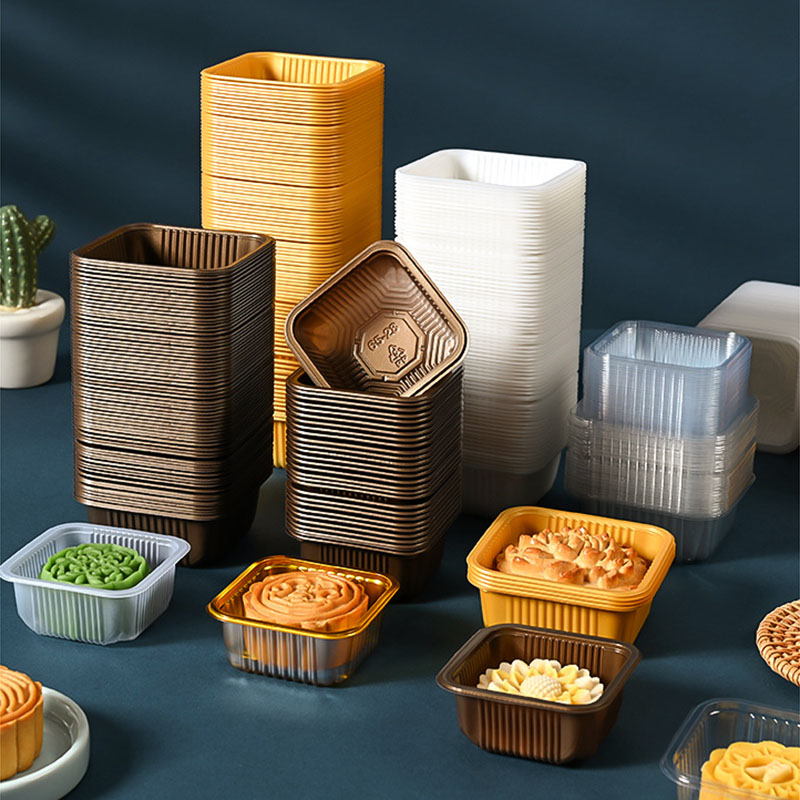 Mooncake-bandeja de plástico p - Wedding Supply.Box reseña y precio