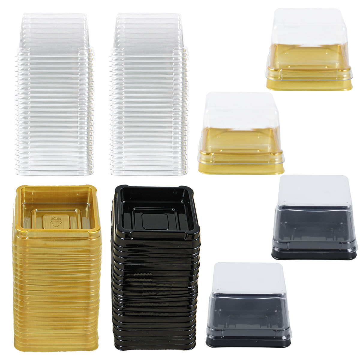 Caja transparente para postres - Wedding Supply.Box reseña y precio