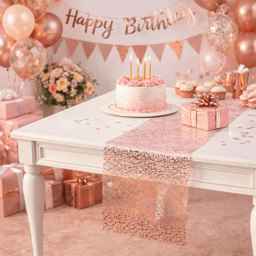 Cubierta de Mesa Rectangular c - Table Runner Sequin reseña y precio