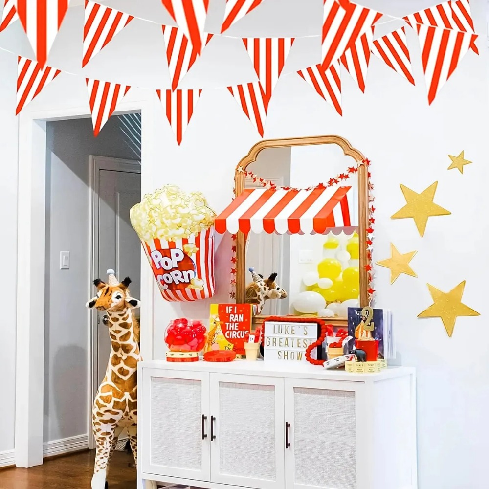 18 Piezas de Banderines Rojos  - Wedding Supply Canada reseña y precio