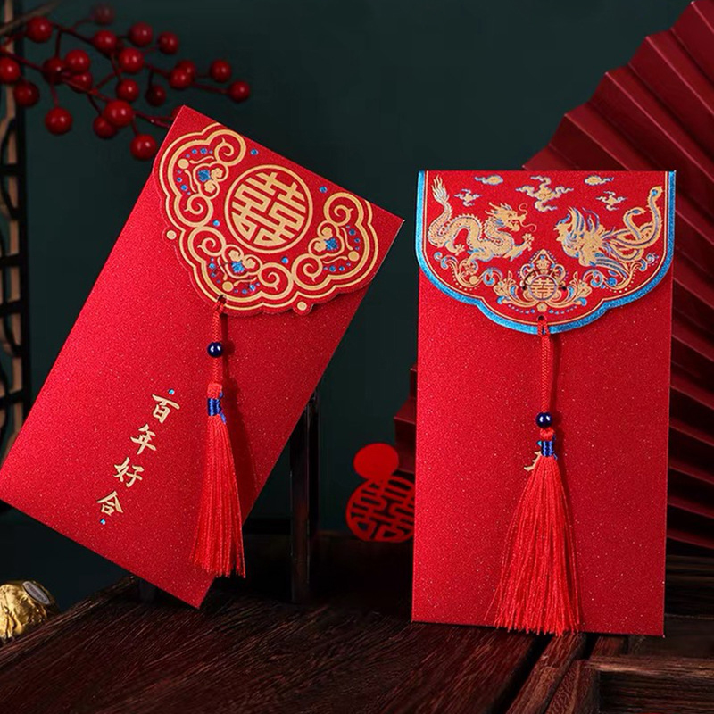 10 Uds. Sobre rojo de boda tra - Wedding Envelopes reseña y precio